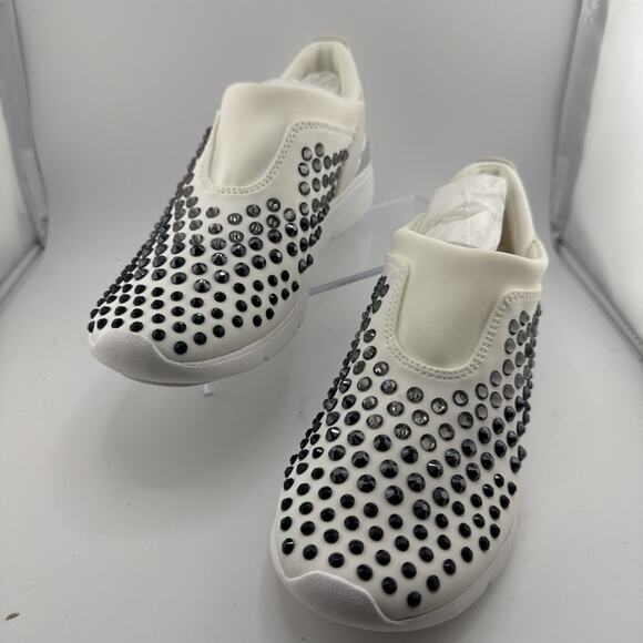 MICHAEL Michael Kors Ace Studded Neoprene Trainer Sneaker Size 5 NWB - Picture 2 of 12